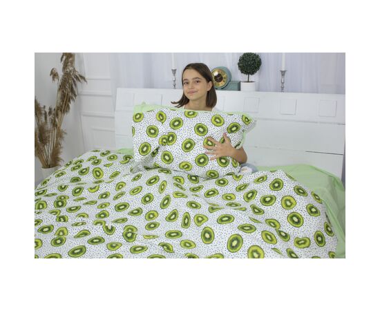 Постельное белье MirSon Бязь 17-0523 Kiwi Двуспальный (2200003660333), изображение 4 Постельное белье MirSon Бязь 17-0523 Kiwi Двуспальный (2200003660333), изображение 4