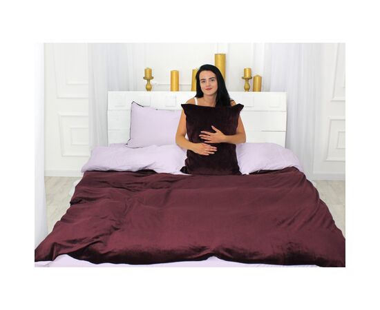 Постельное белье MirSon Велюр Winter Delicate 28-0060 Oleander Евро (2200004033631)