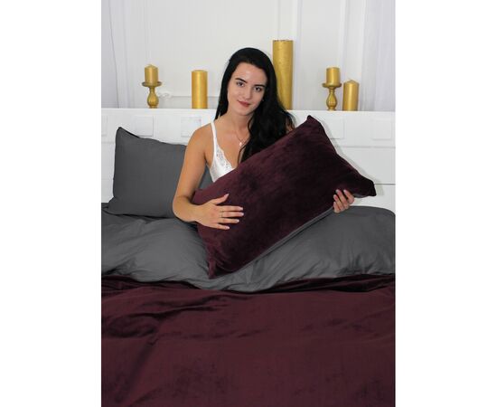 Постельное белье MirSon Велюр Winter Delicate 28-0066 Water-willow Евро (2200004036038), изображение 4