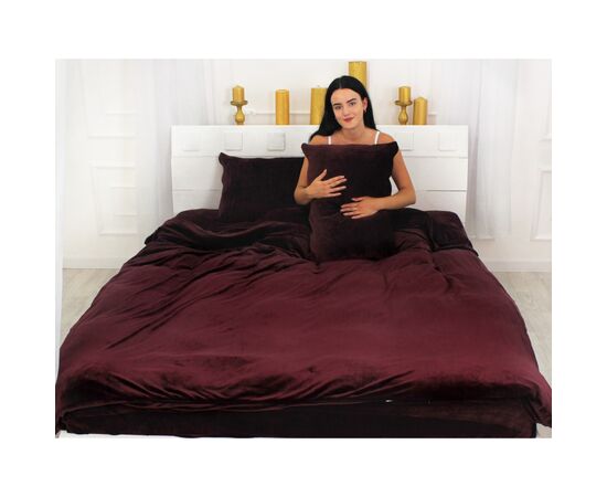 Постельное белье MirSon Велюр Winter Frost 28-0002 Excalibur Velvet Полуторный (2200004358918)