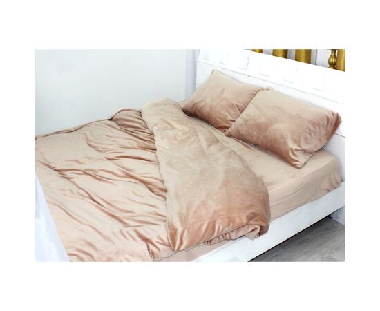 Постельное белье MirSon Велюр Winter Frost 28-0004 Cream Velvet Детский (2200003995107), изображение 2 Постельное белье MirSon Велюр Winter Frost 28-0004 Cream Velvet Детский (2200003995107), изображение 2