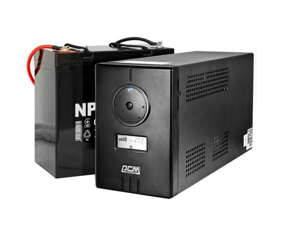 Источник бесперебойного питания Powercom INF-800 (INF-800AP), изображение 4 Источник бесперебойного питания Powercom INF-800 (INF-800AP), изображение 4