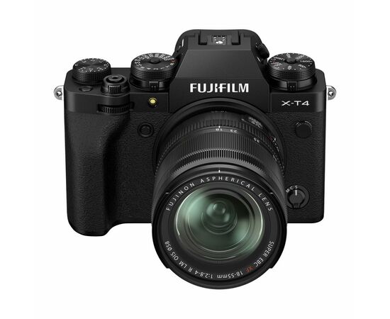 Цифровой фотоаппарат Fujifilm X-T4 + XF 18-55mm F2.8-4 Kit Black (16650742), изображение 2 Цифровой фотоаппарат Fujifilm X-T4 + XF 18-55mm F2.8-4 Kit Black (16650742), изображение 2