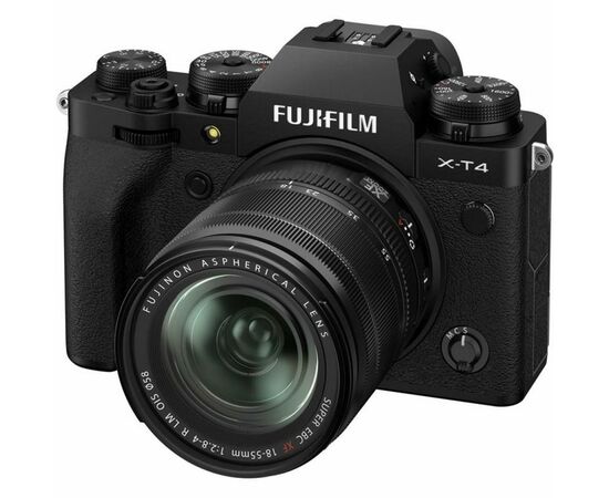 Цифровой фотоаппарат Fujifilm X-T4 + XF 18-55mm F2.8-4 Kit Black (16650742)