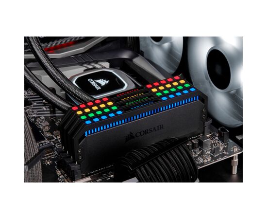 Модуль памяти для компьютера DDR4 64GB (2x32GB) 3200 MHz Vengeance LPX Black Corsair (CMK64GX4M2E3200C16), изображение 11 Модуль памяти для компьютера DDR4 64GB (2x32GB) 3200 MHz Vengeance LPX Black Corsair (CMK64GX4M2E3200C16), изображение 11