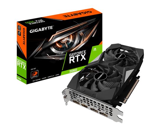Відеокарта GeForce RTX2060 6144Mb GIGABYTE (GV-N2060D6-6GD 2.0)