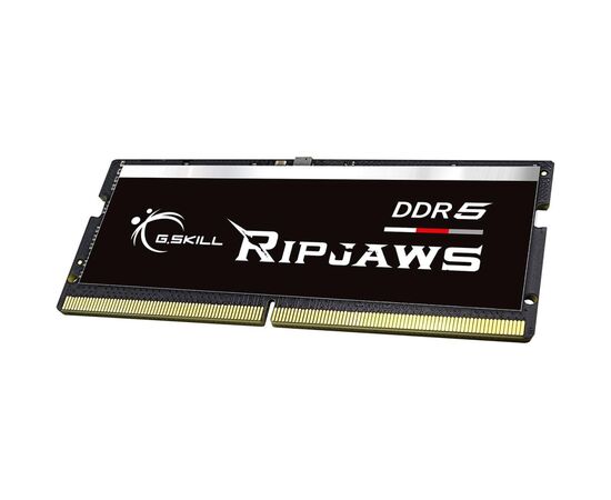 Модуль памяти для ноутбука SoDIMM DDR5 16GB 4800 MHz Ripjaws G.Skill (F5-4800S4039A16GX1-RS), изображение 2 Модуль памяти для ноутбука SoDIMM DDR5 16GB 4800 MHz Ripjaws G.Skill (F5-4800S4039A16GX1-RS), изображение 2