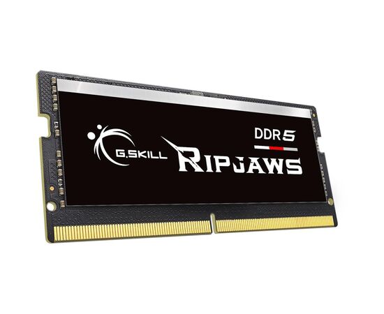 Модуль памяти для ноутбука SoDIMM DDR5 16GB 4800 MHz Ripjaws G.Skill (F5-4800S4039A16GX1-RS), изображение 3 Модуль памяти для ноутбука SoDIMM DDR5 16GB 4800 MHz Ripjaws G.Skill (F5-4800S4039A16GX1-RS), изображение 3