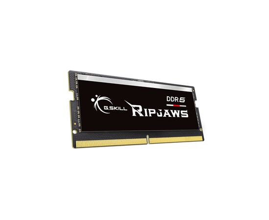 Модуль памяти для ноутбука SoDIMM DDR5 32GB 4800 MHz Ripjaws G.Skill (F5-4800S4039A32GX1-RS), изображение 2 Модуль памяти для ноутбука SoDIMM DDR5 32GB 4800 MHz Ripjaws G.Skill (F5-4800S4039A32GX1-RS), изображение 2