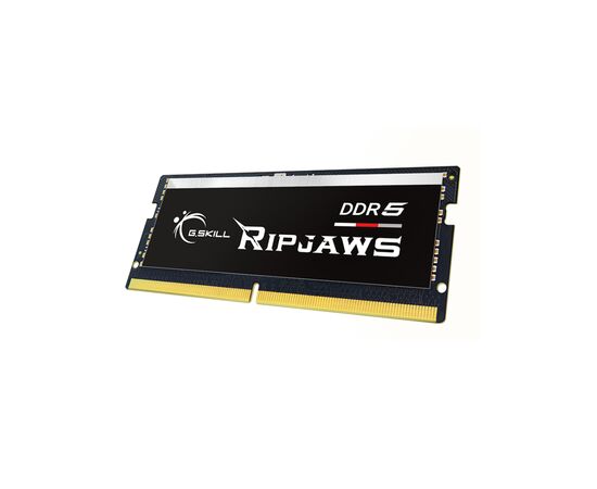 Модуль памяти для ноутбука SoDIMM DDR5 32GB 4800 MHz Ripjaws G.Skill (F5-4800S4039A32GX1-RS), изображение 3 Модуль памяти для ноутбука SoDIMM DDR5 32GB 4800 MHz Ripjaws G.Skill (F5-4800S4039A32GX1-RS), изображение 3