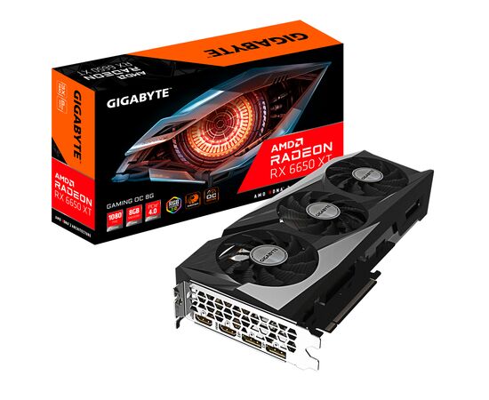 Відеокарта GIGABYTE Radeon RX 6650 XT 8Gb GAMING OC (GV-R665XTGAMING OC-8GD)