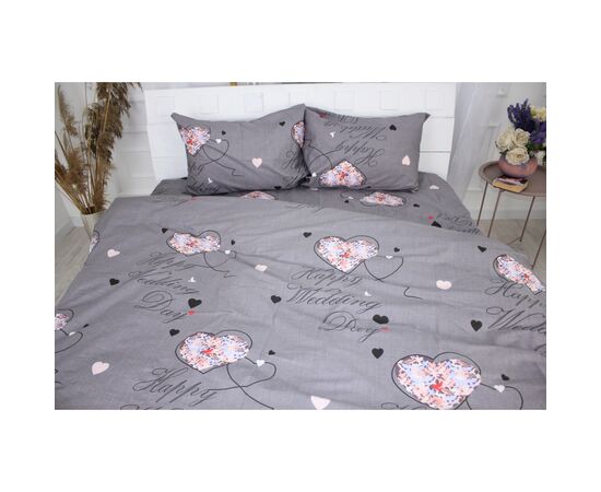 Постельное белье MirSon Сатин 22-1277 Happy day Семейный 160x220 (2200003575866), изображение 2