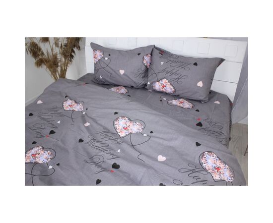 Постельное белье MirSon Сатин 22-1277 Happy day Семейный 160x220 (2200003575866), изображение 3