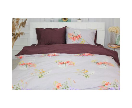 Постільна білизна MirSon Сатин Premium 22-1249 Wild flower Сімейний (2 x 160x220) (2200002950855), зображення 2