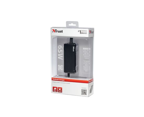 Блок питания к ноутбуку Trust 65W Power Adapter, 5 connectors (16665), изображение 3 Блок питания к ноутбуку Trust 65W Power Adapter, 5 connectors (16665), изображение 3