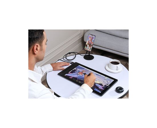 Планшет-монітор Huion Kamvas Pro 16 (2.5K) (GT1602), зображення 5 Планшет-монітор Huion Kamvas Pro 16 (2.5K) (GT1602), зображення 5