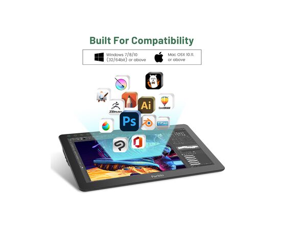 Планшет-монитор Parblo Coast 16 Pro (COAST16PRO), изображение 5 Планшет-монитор Parblo Coast 16 Pro (COAST16PRO), изображение 5