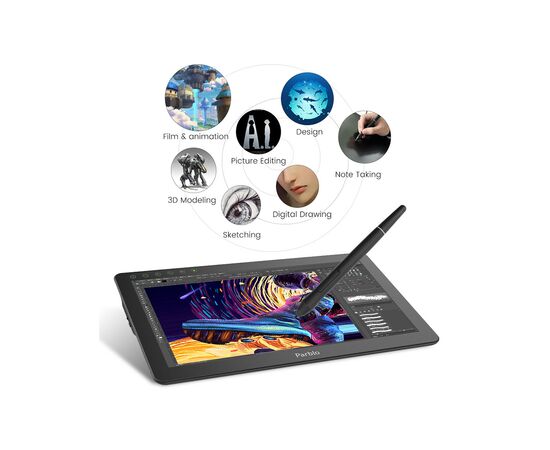 Планшет-монитор Parblo Coast 16 Pro (COAST16PRO), изображение 6 Планшет-монитор Parblo Coast 16 Pro (COAST16PRO), изображение 6