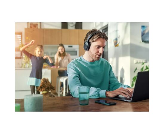 Наушники Philips TAH6506 Over-ear ANC Wireless Black (TAH6506BK/00), изображение 7 Наушники Philips TAH6506 Over-ear ANC Wireless Black (TAH6506BK/00), изображение 7