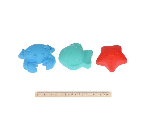 Игрушка для песка Same Toy 6 ед Грузовик Красный (987Ut-1), изображение 3 Игрушка для песка Same Toy 6 ед Грузовик Красный (987Ut-1), изображение 3