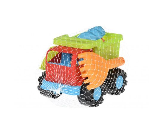 Игрушка для песка Same Toy 6 ед Грузовик Красный (988Ut-1), изображение 5 Игрушка для песка Same Toy 6 ед Грузовик Красный (988Ut-1), изображение 5