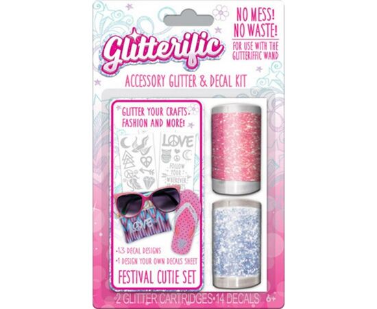 Набор для творчества Glitterific Поп-звезда (блёстки в ассортименте, наклейки) (GLT01000/UA-2)