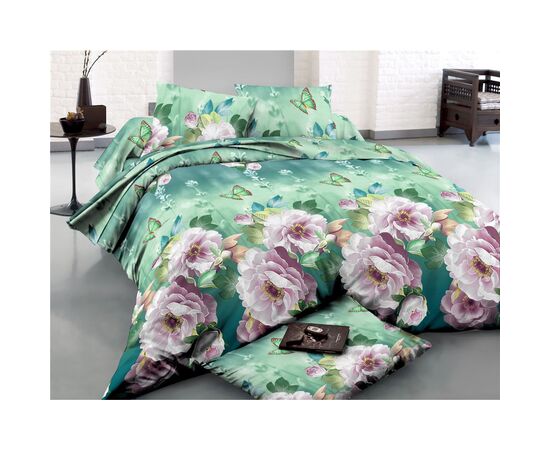 Постельное белье MirSon Сатин 22-1286-1 Wonderful flowers 175х210 (2200004109886)