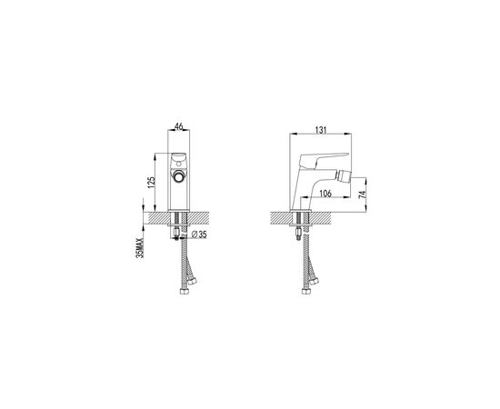 Смеситель Corso LUGANO CH-1F147C (9620500), изображение 4 Смеситель Corso LUGANO CH-1F147C (9620500), изображение 4