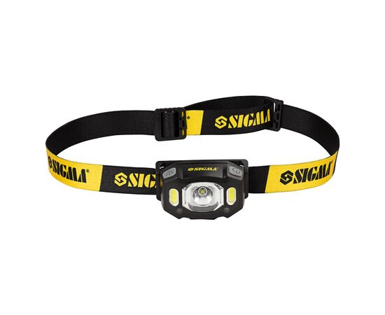 Фонарь Sigma LED 300Лм 1200мАч с сенсором (5390231), изображение 2 Фонарь Sigma LED 300Лм 1200мАч с сенсором (5390231), изображение 2