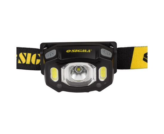 Фонарь Sigma LED 300Лм 1200мАч с сенсором (5390231), изображение 4 Фонарь Sigma LED 300Лм 1200мАч с сенсором (5390231), изображение 4