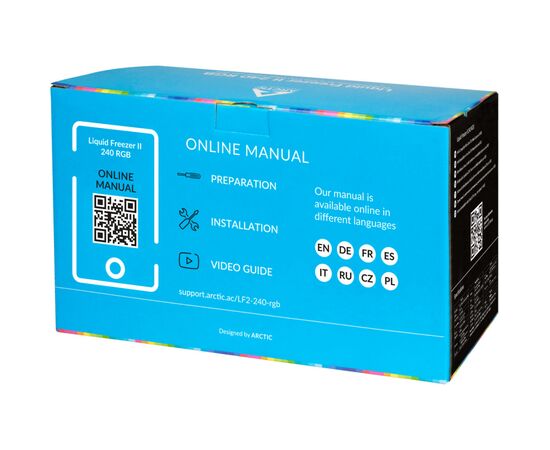 Система водного охлаждения Arctic Liquid Freezer II 240 RGB (ACFRE00098A), изображение 8
