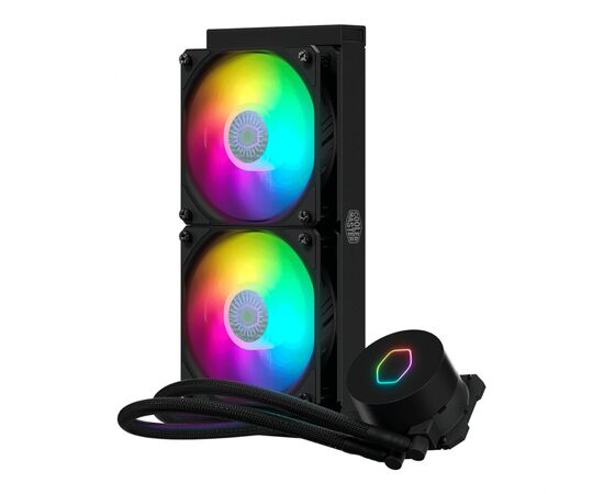 Система водного охлаждения CoolerMaster MasterLiquid ML240L V2 ARGB (MLW-D24M-A18PA-R2), изображение 2 Система водного охлаждения CoolerMaster MasterLiquid ML240L V2 ARGB (MLW-D24M-A18PA-R2), изображение 2