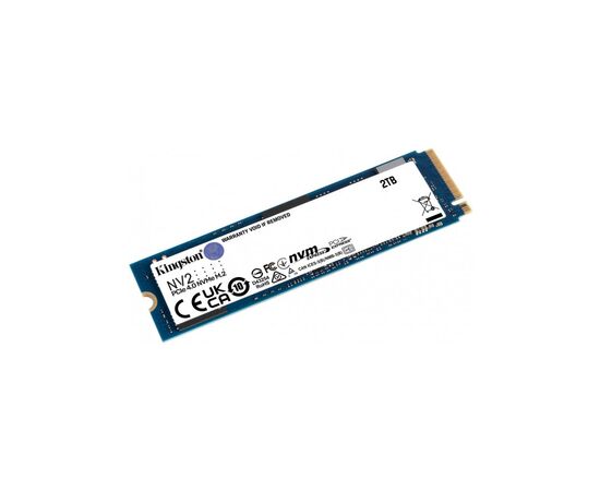 Накопитель SSD M.2 2280 2TB Kingston (SNV2S/2000G), изображение 2 Накопитель SSD M.2 2280 2TB Kingston (SNV2S/2000G), изображение 2