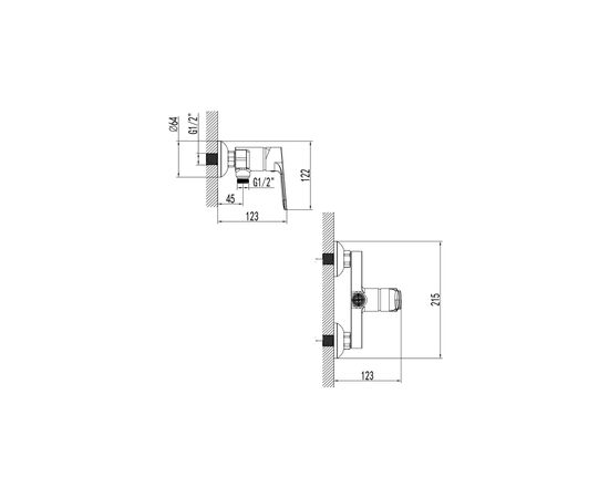 Змішувач Corso MARMORE DB-1D138C (9623300), зображення 6 Змішувач Corso MARMORE DB-1D138C (9623300), зображення 6