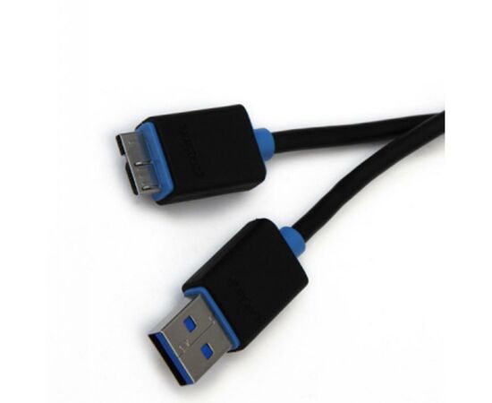 Дата кабель USB 3.0 AM to Micro 5P 1.5m Prolink (PB458-0150)