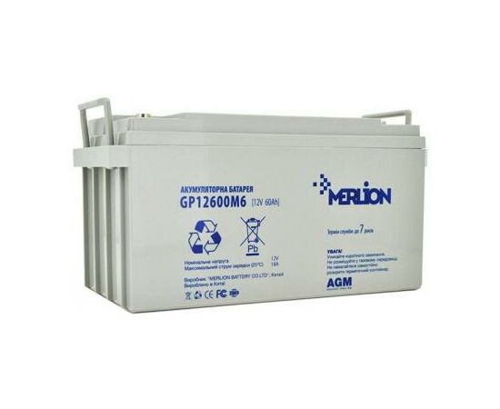 Батарея до ДБЖ Merlion 12V-60Ah (GP12600M6)