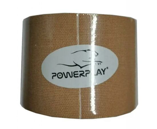 Кинезио тейп PowerPlay 4315 Beige 5cм х 5м (PP_4315_Beige), изображение 3 Кинезио тейп PowerPlay 4315 Beige 5cм х 5м (PP_4315_Beige), изображение 3