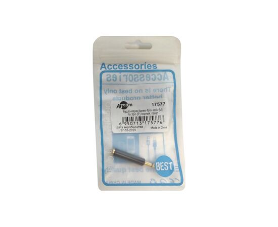 Переходник 4pin Jack (M) to 3pin (F) Atcom (17577)