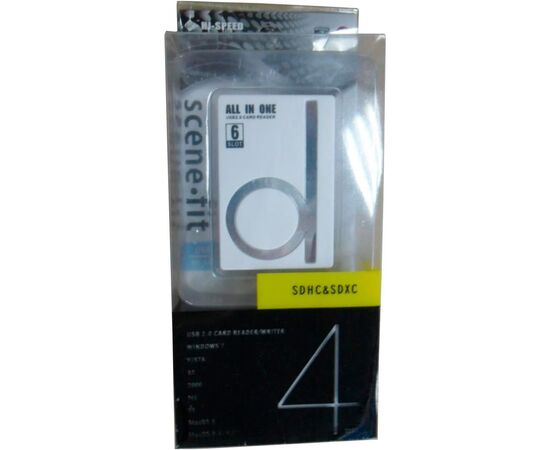 Считыватель флеш-карт Atcom TD2029 USB 2.0 ALL IN 1 - (Memory Stick (MS) , Secure Digit (10729)