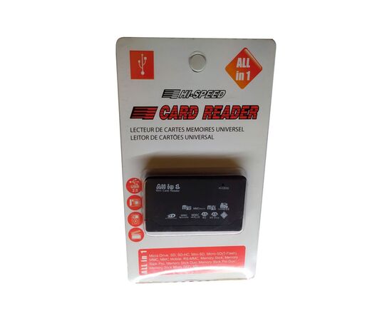 Зчитувач флеш-карт Atcom TD2031 USB 2.0 ALL IN 1 - (Memory Stick (MS) , Secure Digit (10731), зображення 4 Зчитувач флеш-карт Atcom TD2031 USB 2.0 ALL IN 1 - (Memory Stick (MS) , Secure Digit (10731), зображення 4