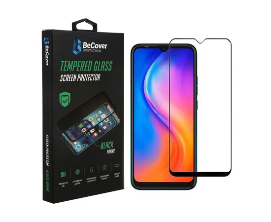 Стекло защитное BeCover Blackview A70 Black (707902)