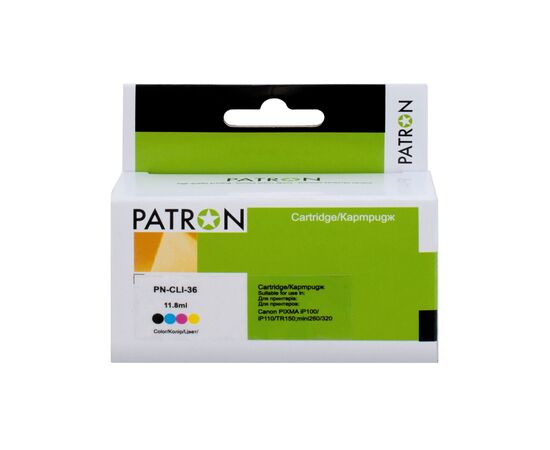 Картридж Patron Canon CLI-36 Color (1511B001) 250ст (PN-CLI-36)