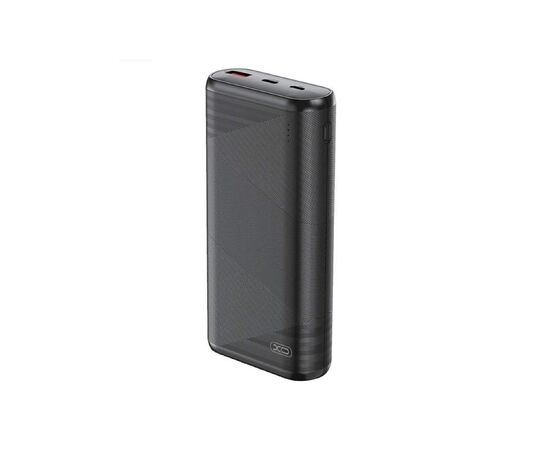 Батарея универсальная XO 20000mAh, PD/20W, QC/18W, Type-C & USB-A, black (PR150)