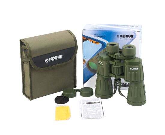 Бинокль Konus Army 10х50 W.A. (2172), изображение 5 Бинокль Konus Army 10х50 W.A. (2172), изображение 5