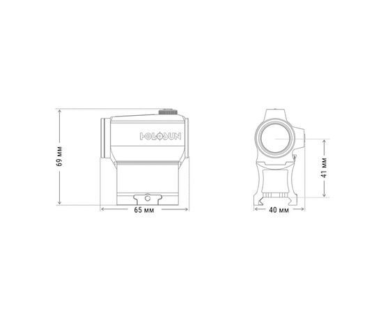 Прицел Holosun HS403B (747032), изображение 6 Прицел Holosun HS403B (747032), изображение 6