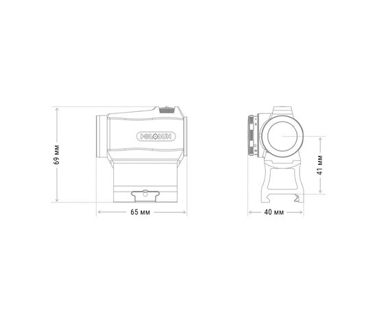 Прицел Holosun HS403R (747031), изображение 6 Прицел Holosun HS403R (747031), изображение 6