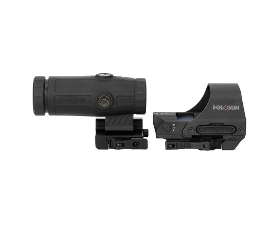 Прицел Holosun Combo Set HS510C та збільшувач HM3X (747036), изображение 4 Прицел Holosun Combo Set HS510C та збільшувач HM3X (747036), изображение 4