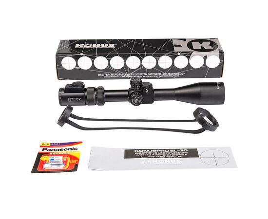 Прицел Konus KonusPro EL-30 6-24x50 LCD (7331), изображение 5 Прицел Konus KonusPro EL-30 6-24x50 LCD (7331), изображение 5
