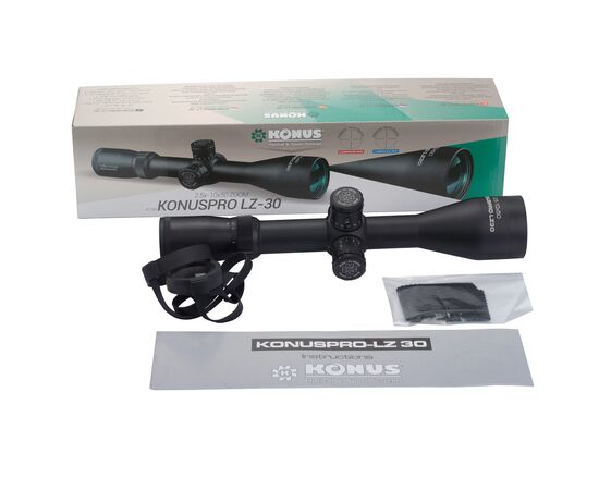 Прицел Konus KonusPro LZ-30 2.5-10x50 EWF 30/30 IR (7180), изображение 5 Прицел Konus KonusPro LZ-30 2.5-10x50 EWF 30/30 IR (7180), изображение 5