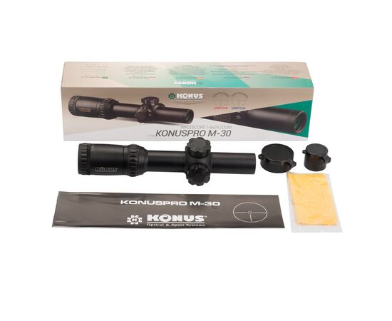 Прицел Konus KonusPro M-30 1-6x24 Circle Dot IR (7182), изображение 4 Прицел Konus KonusPro M-30 1-6x24 Circle Dot IR (7182), изображение 4